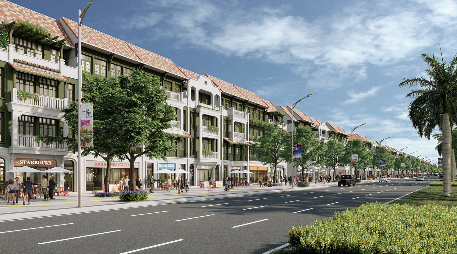 Trang chủ 6 shophouse thương mại tại khu đô thị blanca city